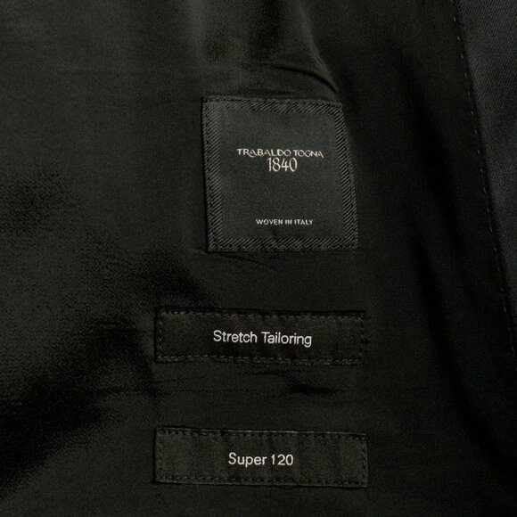 Hugo Boss Men's "Huge6/Genius5" Slim Fit Gray 100% Wool Suit US 44R IT 54R - Picture 13 of 13